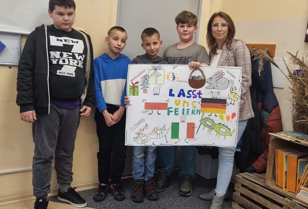 Międzynarodowy projekt eTwinning „Lasst uns feiern! – Świętujemy”